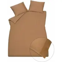 Vandyck Dekbedovertrek Pure 07 Toffee Linnen-200 x 200 / 220 cm | 2-Persoons