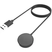 Strap-it USB-A snellader / fast charger - oplader geschikt voor Samsung Galaxy Watch 8 - 40mm / Galaxy Watch 8 - 44mm / Galaxy Watch 8 Classic (zwart)