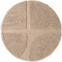 Ted Baker lambeth hoogpolig vloerkleed rond 200 cm rond