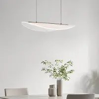 LumenXL Design hanglamp Flectra met 3-staps dimbare LEDs en rasterpatroon - zwart
