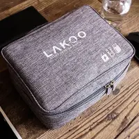 LAKOO opbergtas - Universele Babyfoon Opbergtas in Grijs - Waterafstotend, Handig voor Onderweg