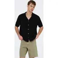 Only & Sons Gebreid vest 'ONSJam' zwart