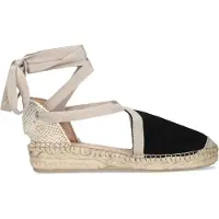 Fred de la bretoniere Dames Espadrilles Romi Luz - Zwart - Maat 39