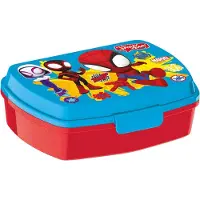 Procos Spiderman Spidey team broodtrommel + plastic drinkfles 380ml