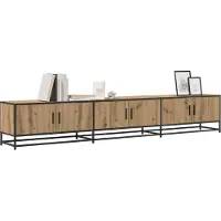 vidaXL TV Eenheden 240 x 35 x 41 cm Artisan Eiken