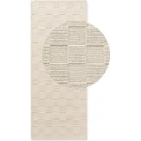 Villeroy & Boch Wollen Vloerkleed Scala - Crème 80 x 200 cm