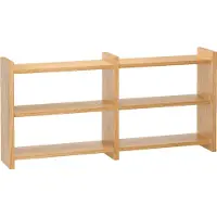 Hubsch Kant wandplank naturel