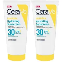 CeraVe Sun Crème Solaire Hydratante Invisible Spf30 2x75 ml Zonnecrème