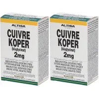 Altisa Koper Bisglycinaat 2mg 2x60 St Tabletten