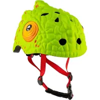 Crazy Safety Chameleon, fietshelm, junior, groen