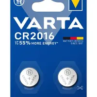 Varta Batterij knoopcel 2x cr2016 lithium | 10 stuks