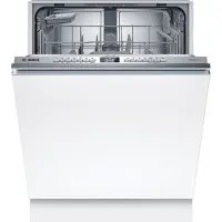 Bosch SMV4HKX08E Serie 4 - Vaatwasser - Inbouwvaatwasser - Volledig geïntegreerd - 44db - Home Connect- Extra Droog: optie voor extra grondige droogresultaten