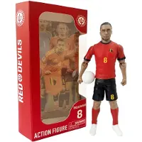 MEGABLEU Actiefiguur Rode Duivels - Youri Tielemans - Voetbalpop met Bewegende Ledematen - Officiële Merchandise