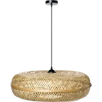 Beliani LAJAS - Hanglamp - Naturel - Bamboe