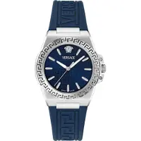 Versace SP Greca Reaction VE0D00125 Horloge - Siliconen - Blauw - Ø 38 mm