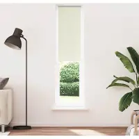 vidaXL Rolgordijn verduisterend 50x210 cm stofbreedte 45,7cm polyester