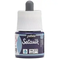 Pebeo Setasilk Verf voor Zijde - Marineblauw 45ml