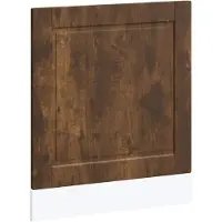 vidaXL Vaatwaspaneel Porto 60x1,5x57 cm bewerkt hout gerookt eiken