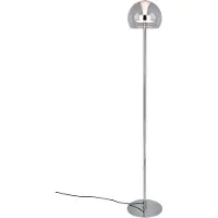 TRIO Vloerlamp Flynt chroom