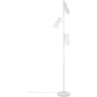 TRIO SOKA - Vloerlamp - Wit mat - excl. 3x GU10 5 W - Voetschakelaar