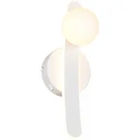 TRIO Wandlamp Napoli wit