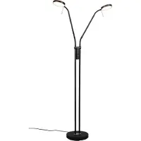 TRIO Leeslamp Monza zwart
