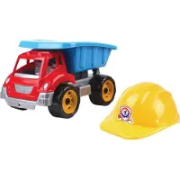 Technok Kippwagen + helm set voor kinderen, model 3978