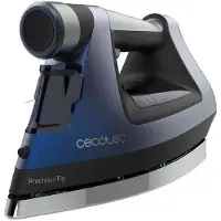 Cecotec IronHero 3000 Sauna i-Pump, Stoom- en droogstrijkijzer, Anti-aanbak oppervlak, 300 g/min, Zwart, Blauw, Grijs, 80 g/min, Handmatig