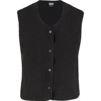 Urban Classics Bodywarmer zwart