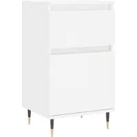 vidaXL Dressoir 40x35x70 cm bewerkt hout wit