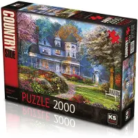 KS Games Puzzel Victorian Home – 2000 stukjes – 96 x 68 cm