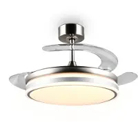 TRIO Ventilator Volda Nikkel Ø 106cm