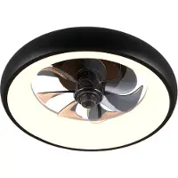 TRIO Strakke ventilator Muonio zwart