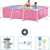 Intex Rechthoekig zwembad - 220x150x60 cm - 4-delig - SCB82