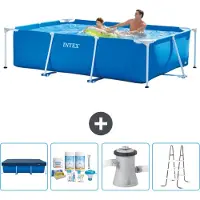 Intex Rechthoekig zwembad - 260x160x65 cm - 5-delig - SCB6