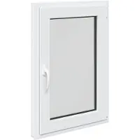 vidaXL Kleur binnenkant kelderraam Wit RISOR 60 x 90 cm