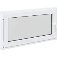 vidaXL Kelderraam RISOR 110 x 60 cm PVC en Glas Wit