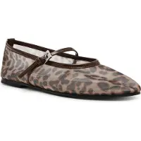 Steve madden Ballerina met riempjes 'Mash' beige / bruin