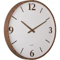 Karlsson Detalle Wandklok | Ø50.8cm | Warm grijs