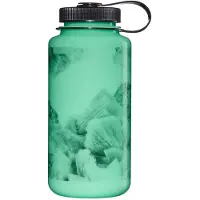 Nalgene - Wide-Mouth 1000ml GLOW / Black Crystals Sustain NIEUW