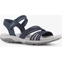 SKECHERS Reggae Slim Coffee dames sandalen blauw maat 41