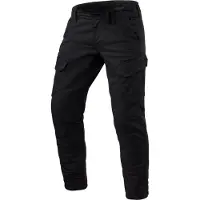 REV'IT! Cargo 2, stoffen broek ,zwart ,W33/L34