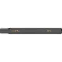 Wera Bit 840 S Hex-Plus, 5,0 x 70 mm, extra taai, 1/4" aandrijving, DIN ISO 1173 C6.3/E6.3, 5 stuks