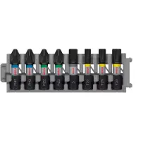 Bosch PRO Slagmoer-mengverpakking PH2(x2); PZ2(x2); H5; T20; T25;...