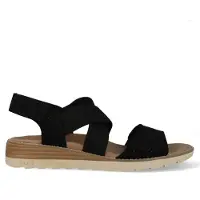 SKECHERS Sandalen Arch Fit Oasis-B Perf 113890/BLK Zwart-36 maat 36