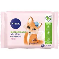 Nivea Verzorgende Mizellenreinigingsdoekjes 3-in-1 voor het verwijderen van make-up, 25 stuks.