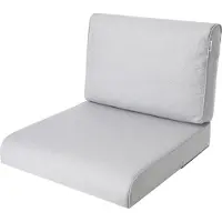 Hobbygarden Tuinkussen Nel Grijs 50x50cm - Geschikt voor oa Wicker tuins-set & Stoelen - Waterafstotend - Uv Bestendig