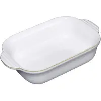Denby Natural Canvas ovenschaal Beige, small, rechthoekig