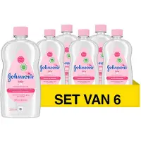 Johnsons Aanbieding: Johnson's babyolie (6 flessen - 500 ml)