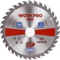 Workpro 21580 185 X 20 Mm 40z Cirkelzaagblad Voor Hout